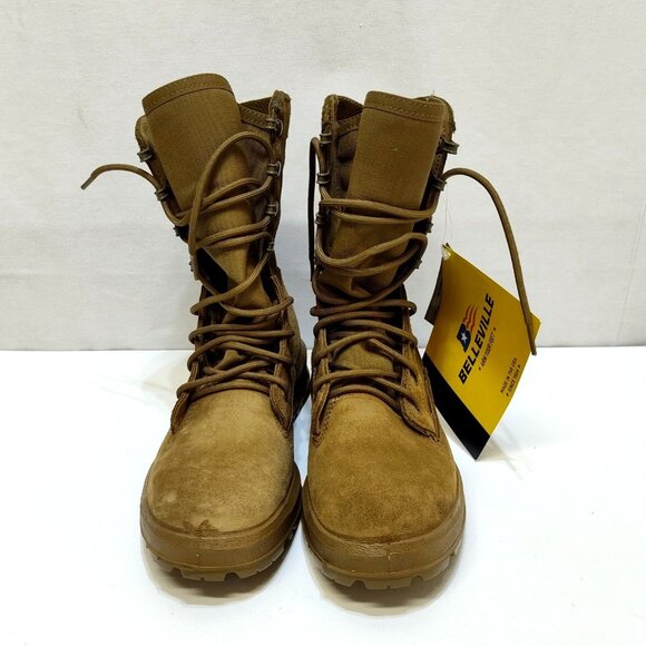 Belleville C290 Ultralight Combat Training Boot Sz 7R Vibram Outsole Coyote Brn - Picture 6 of 9